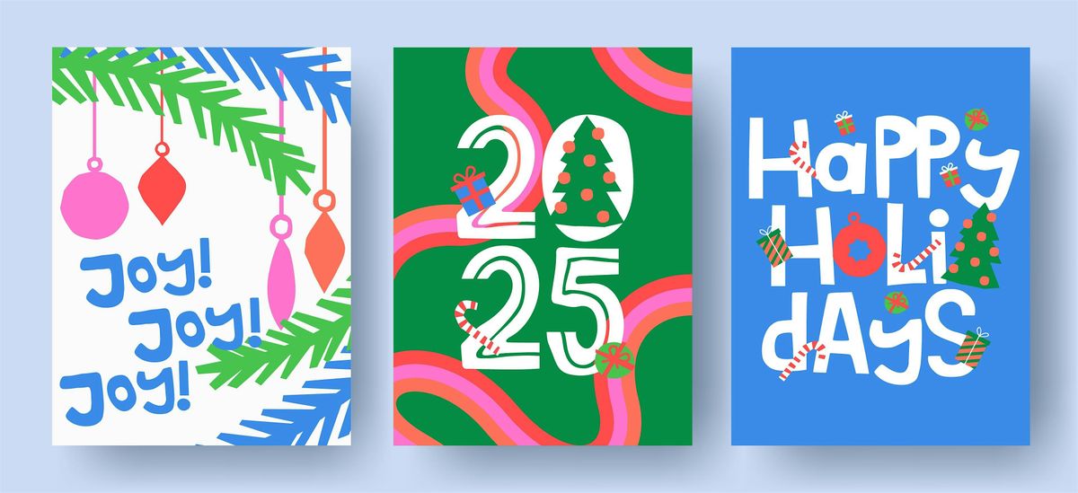 2D Design: Holiday Greeting Cards