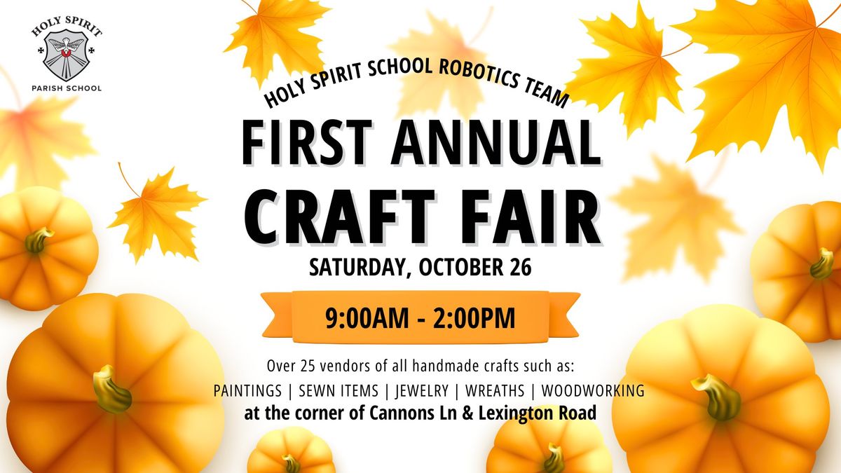 Holy Spirit School Craft Fair