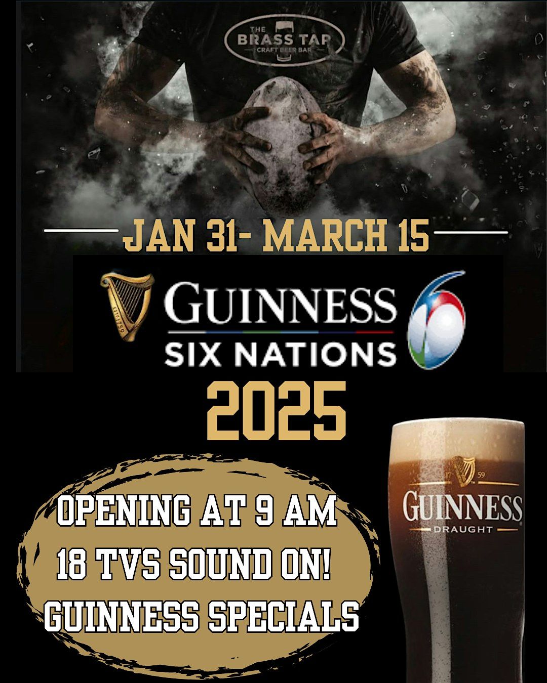 GUINNESS SIX NATIONS RUGBY