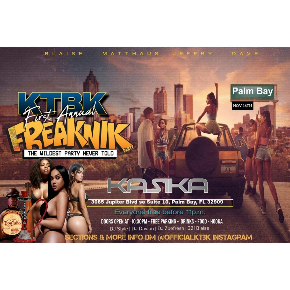 KTBK  FREAKNIK PARTY