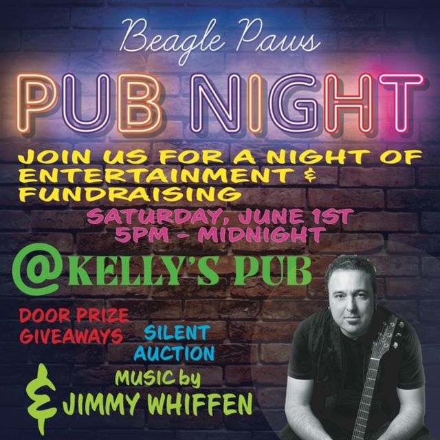 Beagle Paws Pub Night Fundraiser