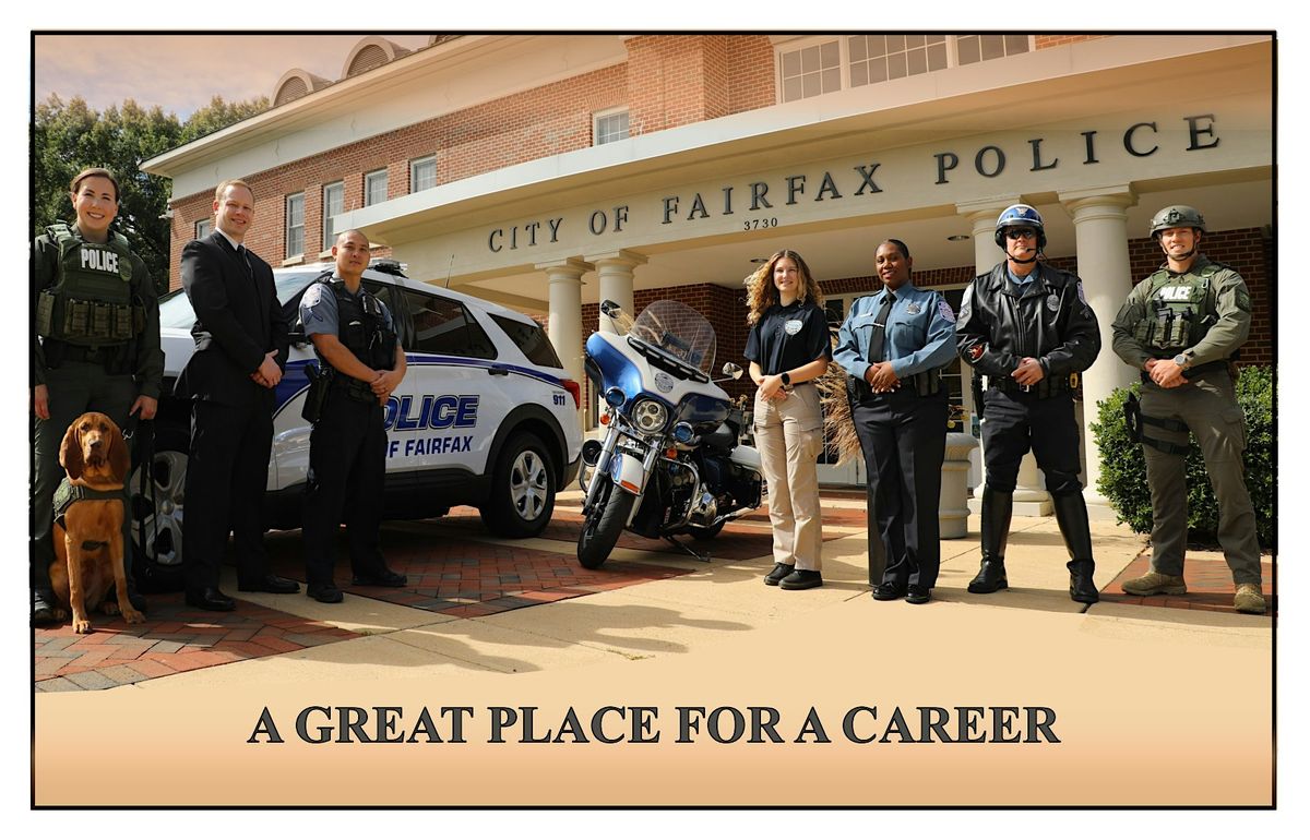 City of Fairfax Police Department: Police Officer Recruiting Event