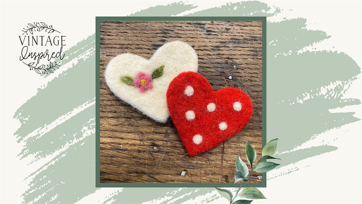 Felted Valentine