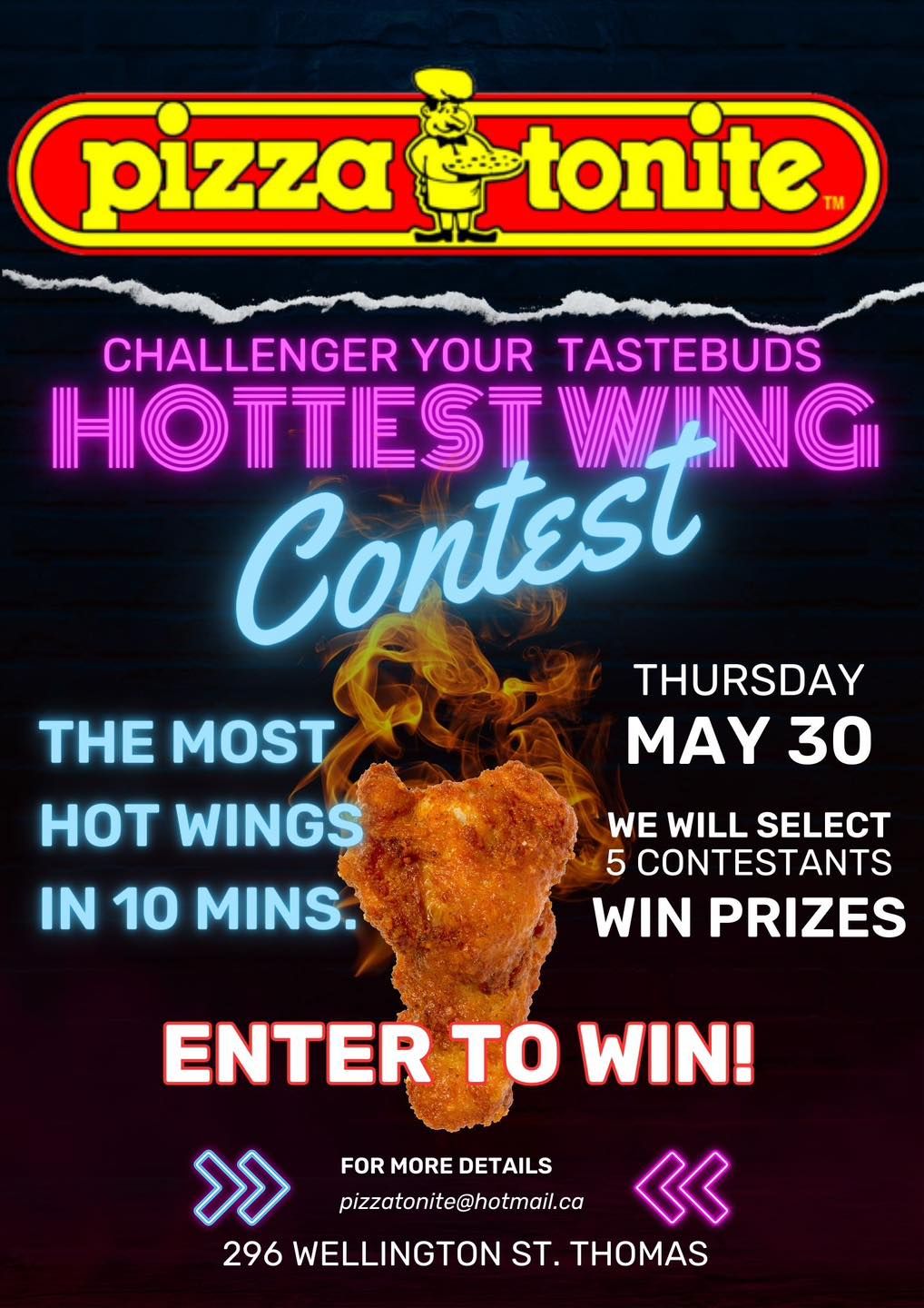 HOT WING CONTEST