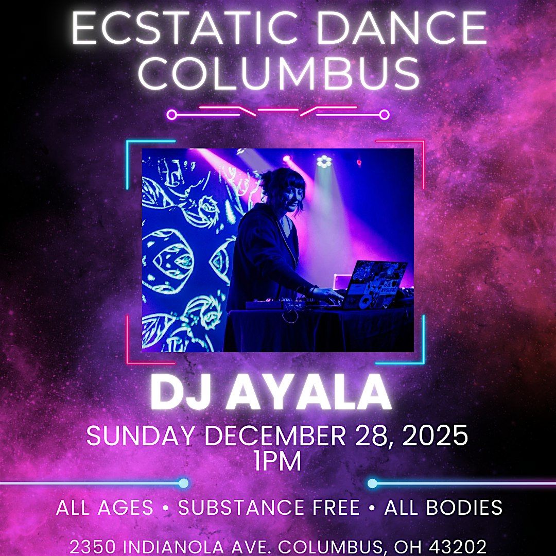 Ecstatic Dance Columbus with DJ Ayala