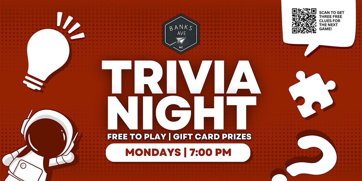 Trivia Night at Banks Ave Bar in Asheville South Slope