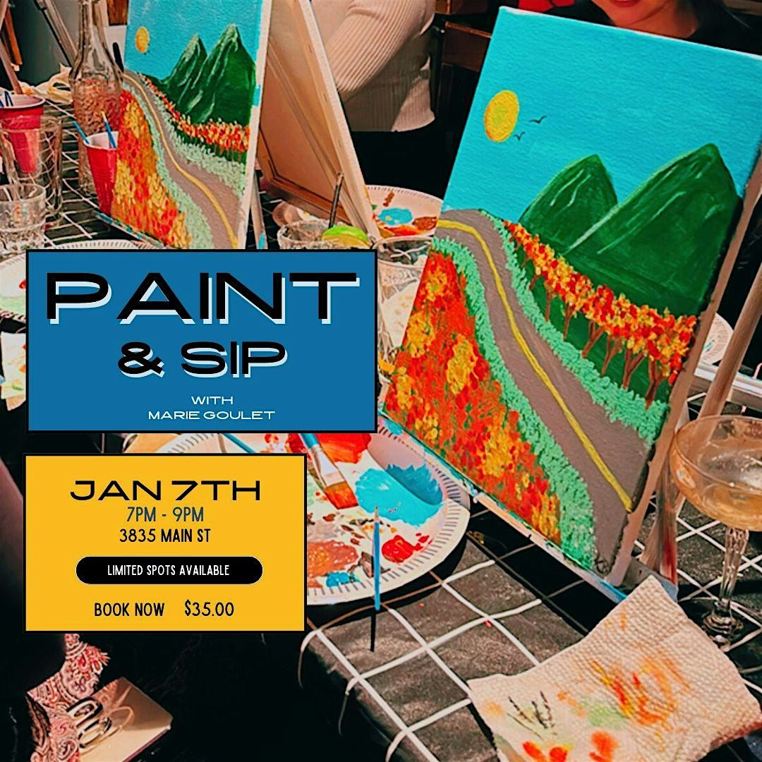 Paint & Sip @ Portland Craft - Jan 7th