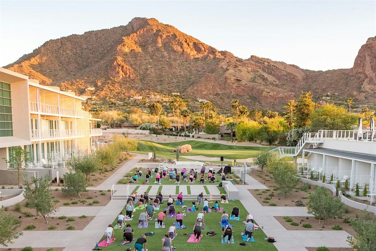 Sunset Yoga on the Lawn - Labor Day Weekend