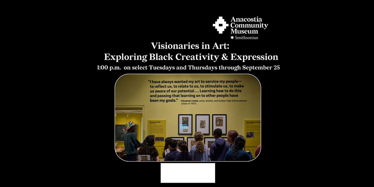 Visionaries in Art: Exploring Black Creativity & Expression