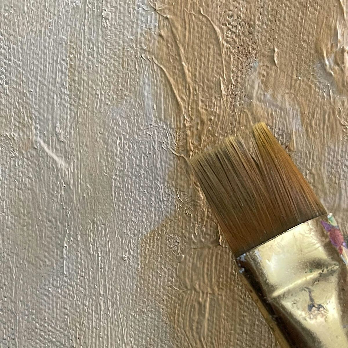 Abstract Painting in Monochrome