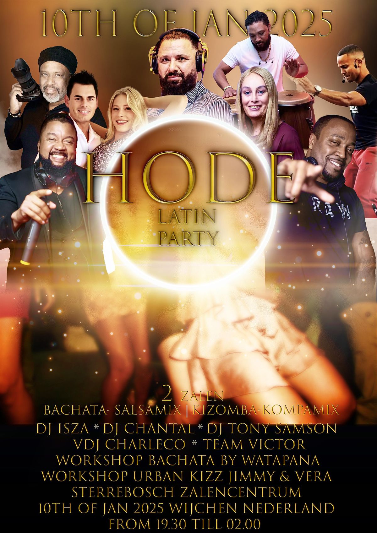 HODE  | NEW YEAR | LATIN PARTY |10 JAN 2025