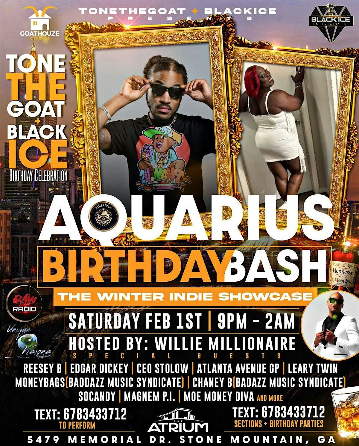 The Aquarius in the Winter bash