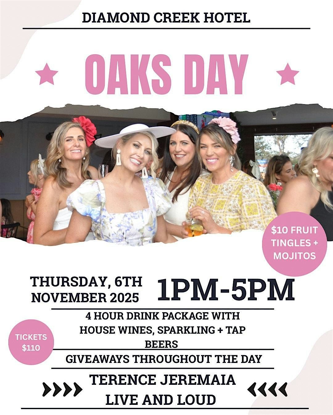 Oaks Day 2025 | Diamond Creek Hotel