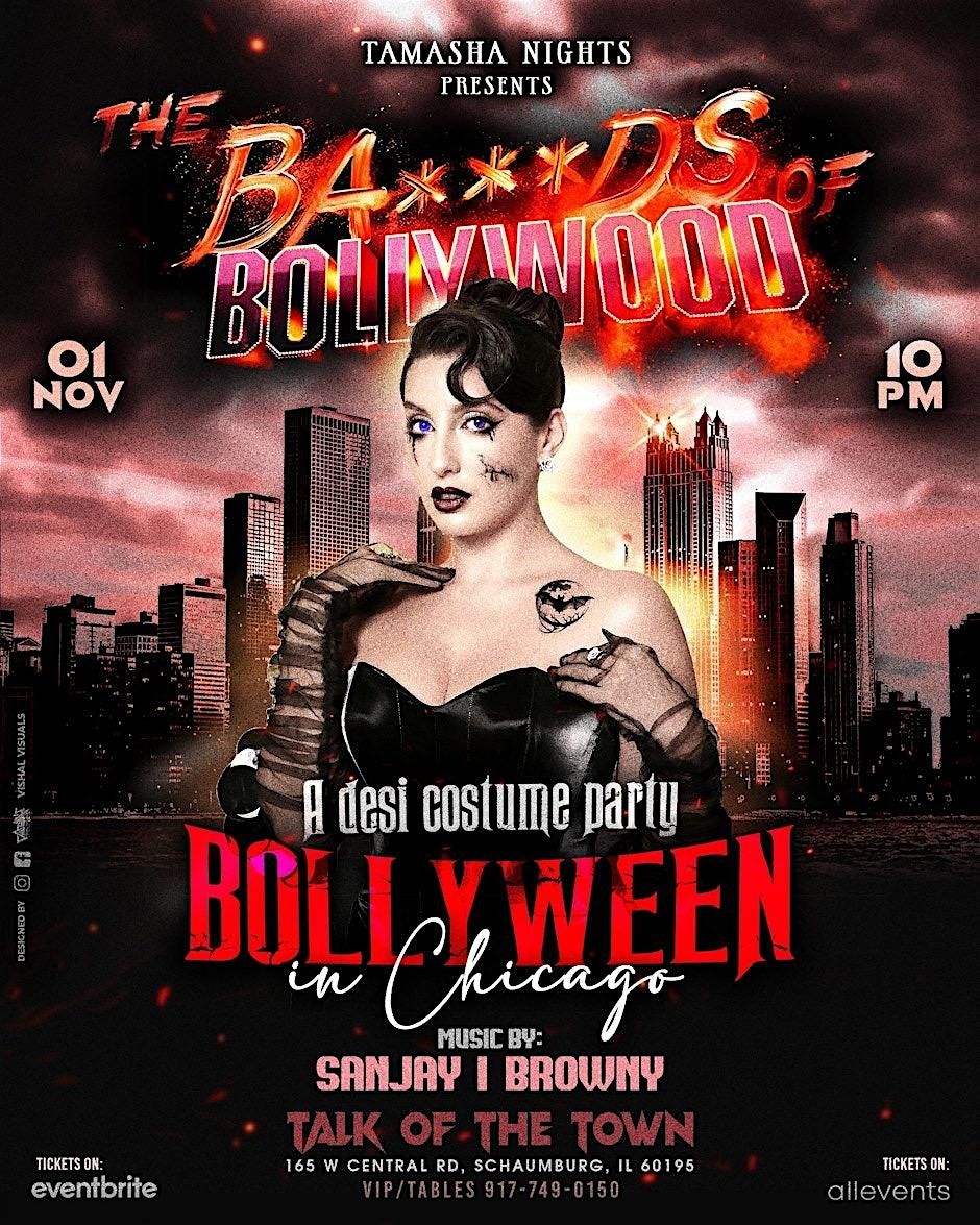 Blue Glove Presents: #1 CHICAGO BOLLYWOOD DESI HALLOWEEN COSTUME PARTY 2025