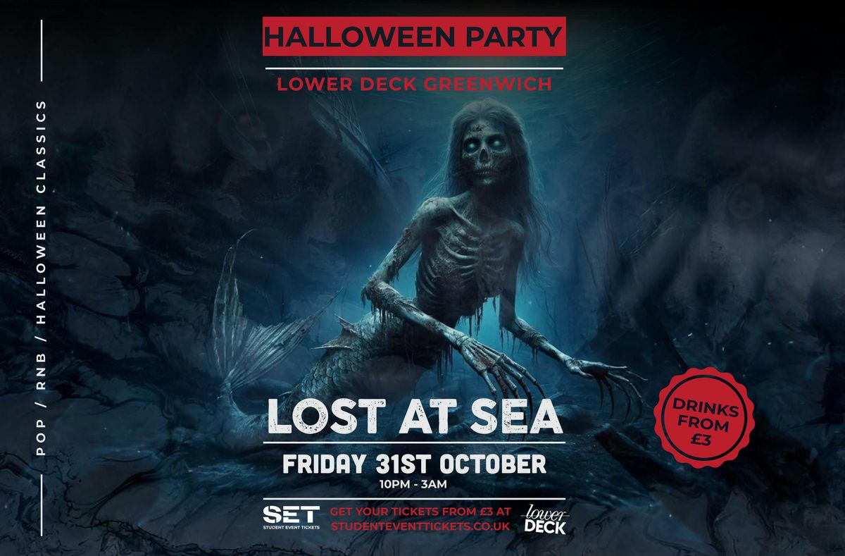 GREENWICH HALLOWEEN PARTY FRIDAY 31ST OCTOBER