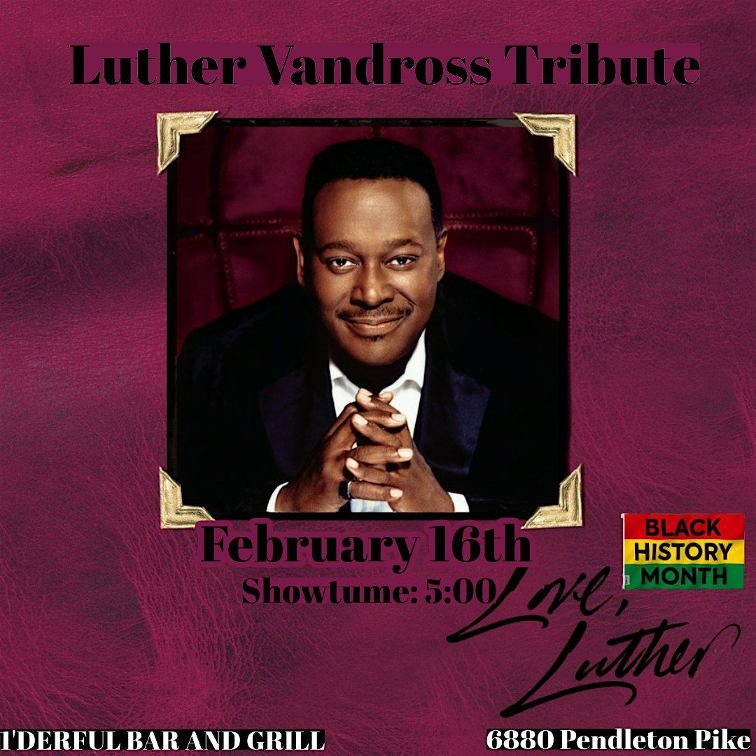 LUTHER VANDROSS TRIBUTE