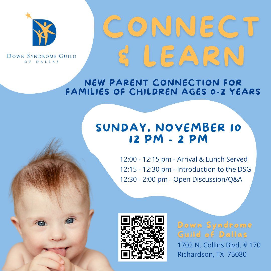 New Parent Connection for Families of Children with Down Syndrome Ages 0-2 Years