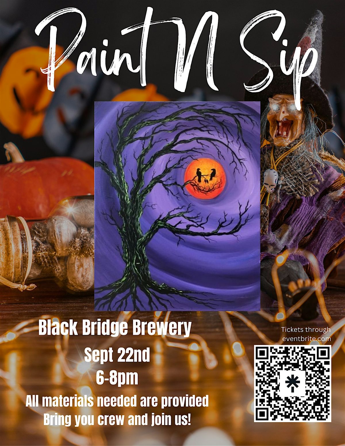 Paint n sip @ black bridge Brewery