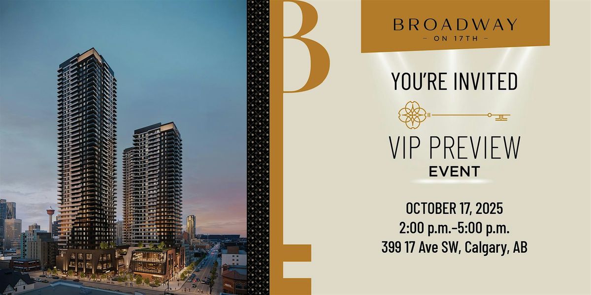 Broadway VIP Preview Event