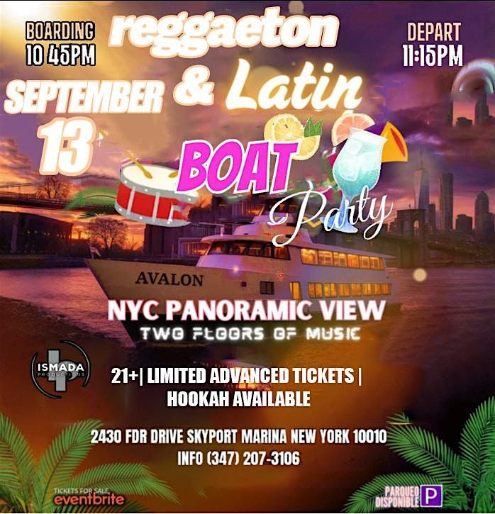 Reggaeton & Latin Boat Party