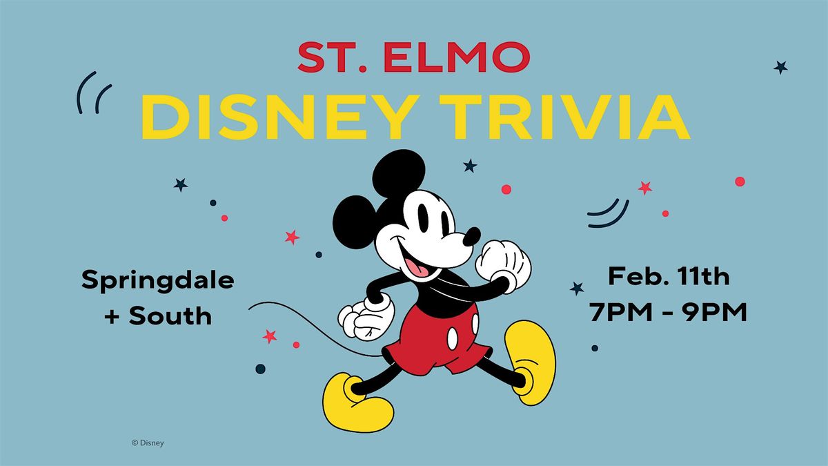 Disney Themed Trivia at St. Elmo