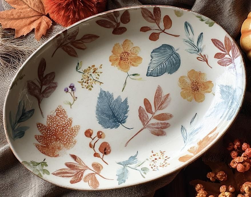 Thanksgiving Pottery Platter Workshop at ArtSocial 805