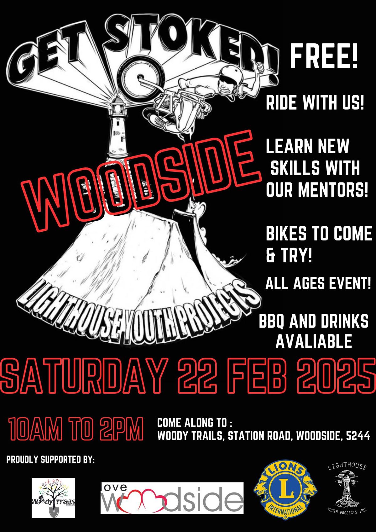 Get Stoked! Woodside 