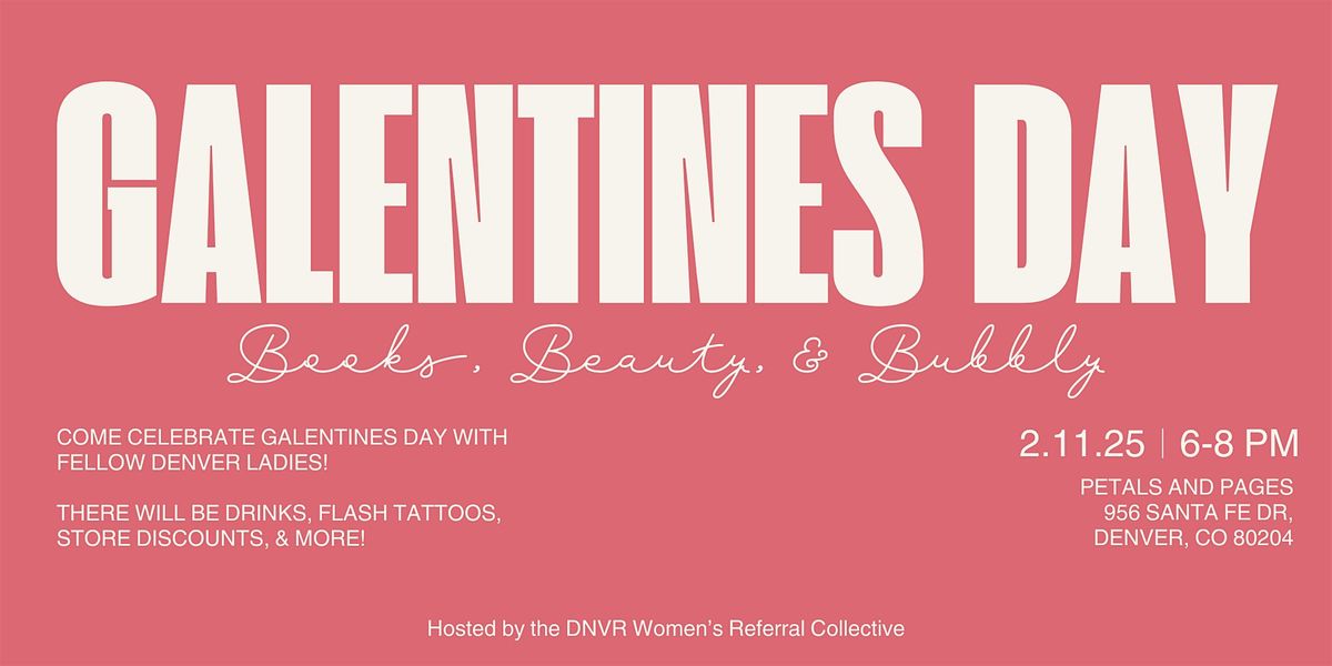 Galentines Day: Books, Beauty, & Bubbly - FLASH TATTOOS & PERMANENT JEWELRY