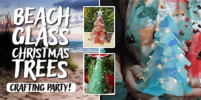 Beach Glass Christmas Trees - Marshall