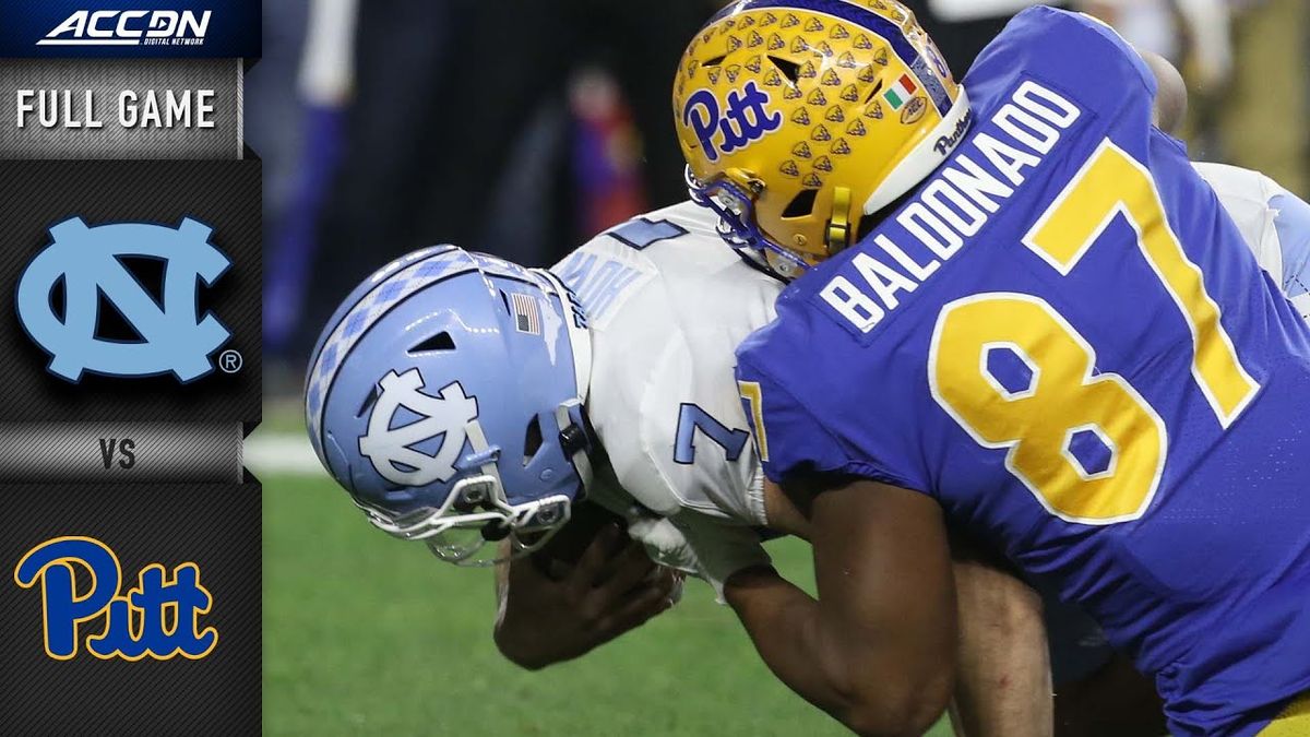 Pittsburgh Panthers at North Carolina Tar Heels Football