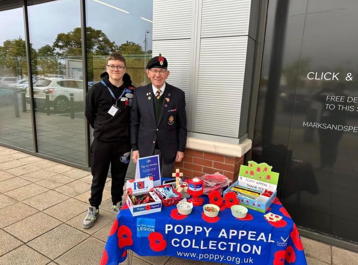 Billi's poppy appeal fundraiser