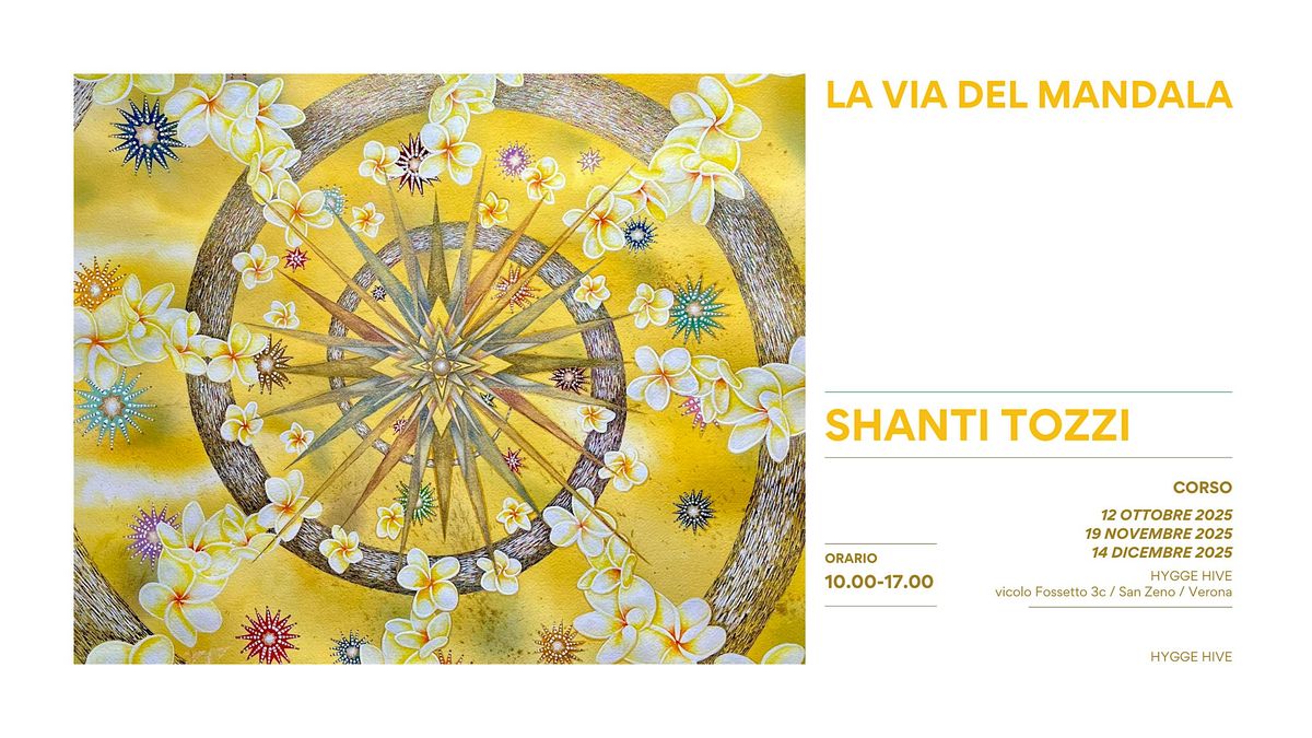 La via del Mandala con Shanti Tozzi \/ Corso