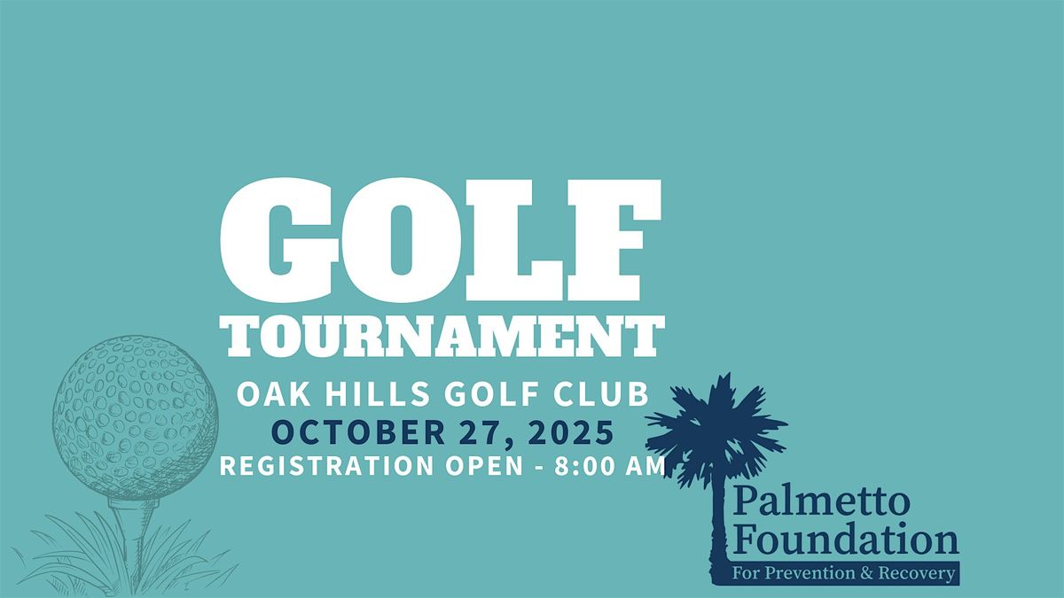 Palmetto Foundation for Prevention & Recovery Annual Golf Tournament 2025