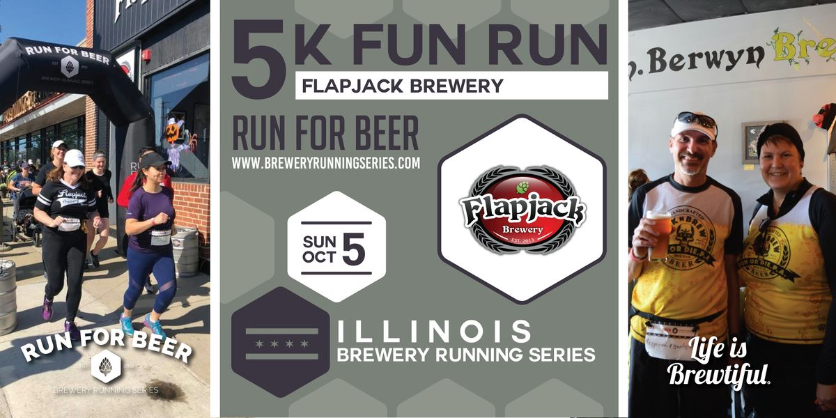 5k Beer Run x Flapjack Brewery | 2025 Illinois Brewery Running Series