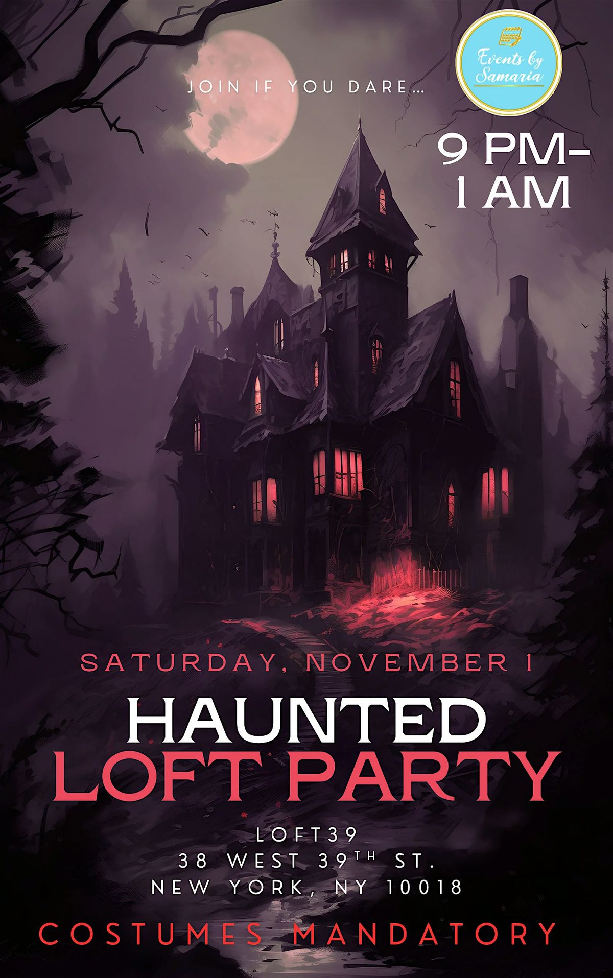 Halloween Haunted Loft Party