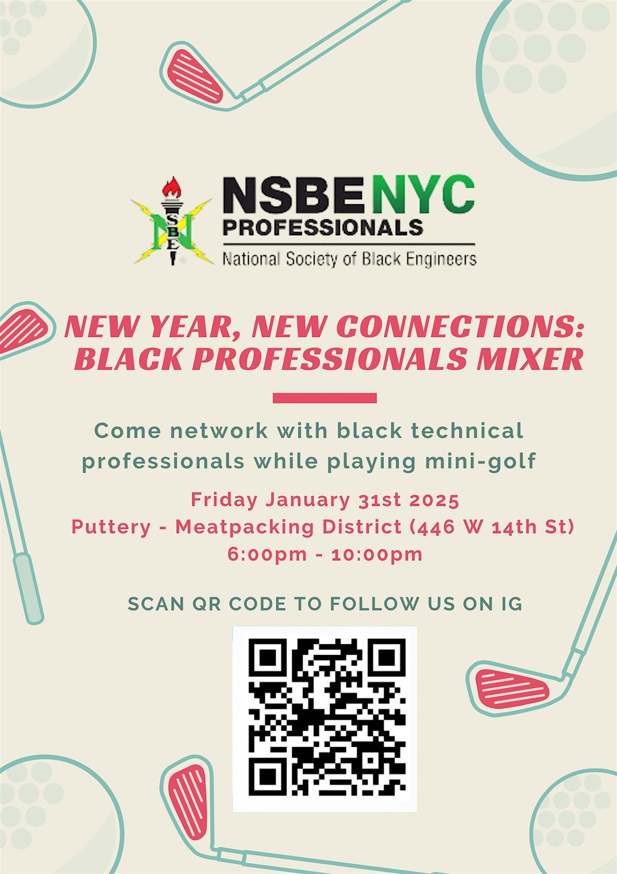 NSBE NYC presents the Black STEM Professionals Mixer Series..