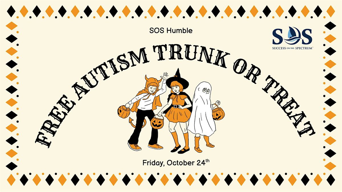 Free Autism-Friendly Trunk or Treat