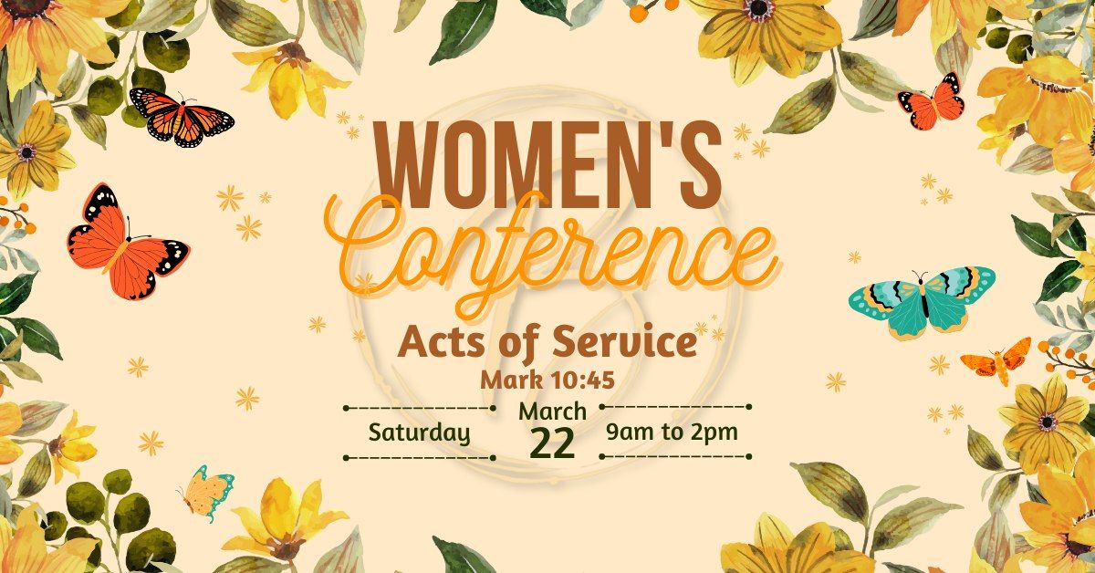 Acts of Service - Women's Conference