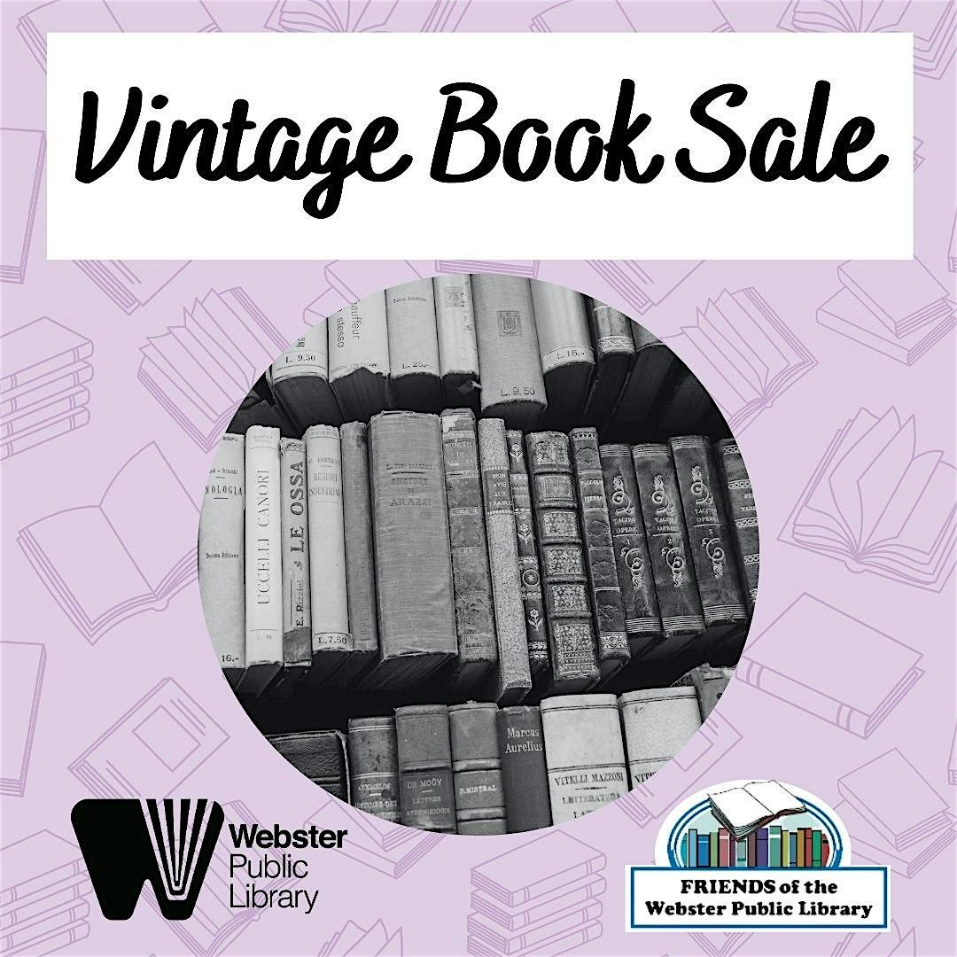 Friends of the Webster Public Library - Vintage & Collectable Book Sale