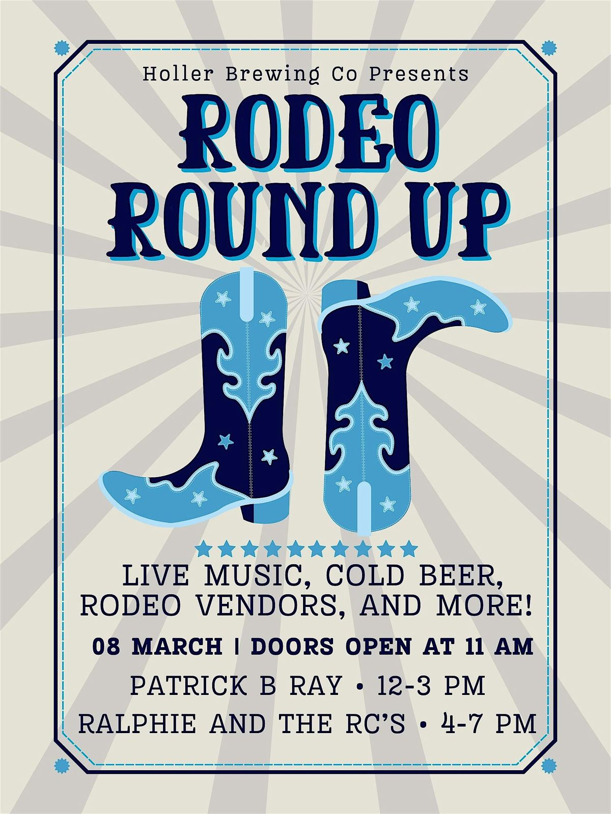 Holler Brewing Co presents Rodeo Round Up