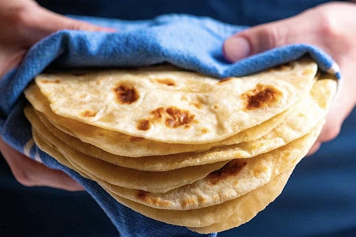 Tortillas making & taco cooking class