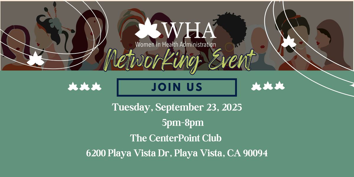WHA Networking Event