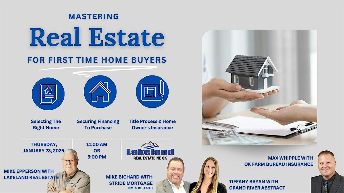 Home Buying 101: Real Talk with Real Estate Experts 11AM MEETING