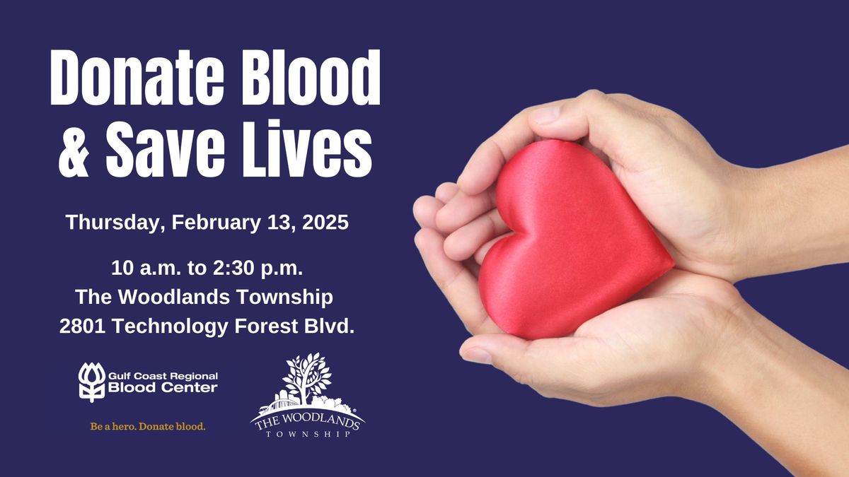 The Woodlands Township Blood Drive