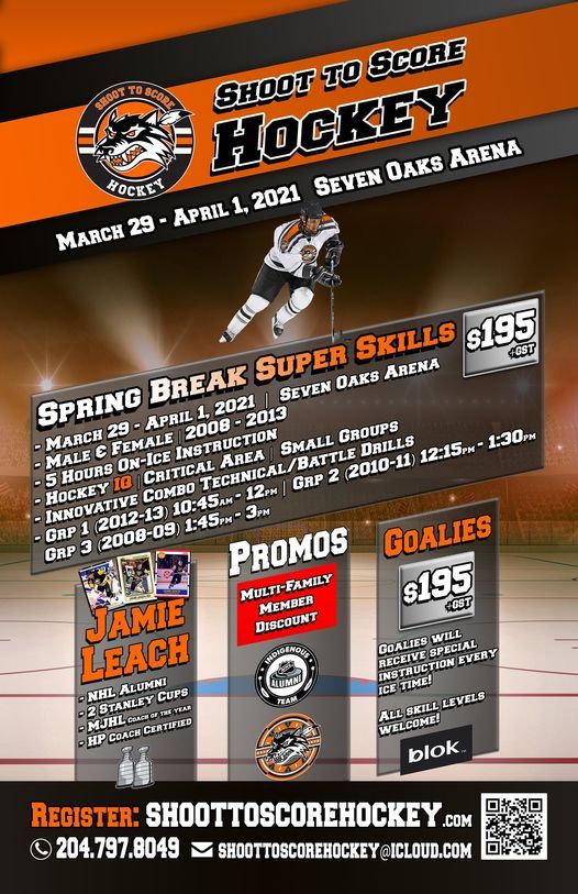 Spring Break Super Skills, Seven Oaks Arena, Winnipeg, 29 March 2021