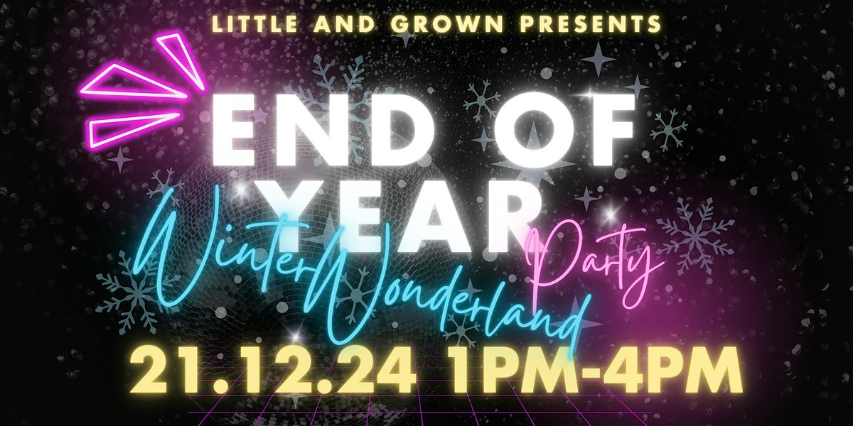 Little and grown: End of year winter wonderland