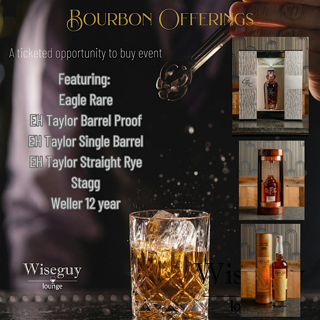 Wiseguy Lounge Bourbon Offering 2024 - Distillery District