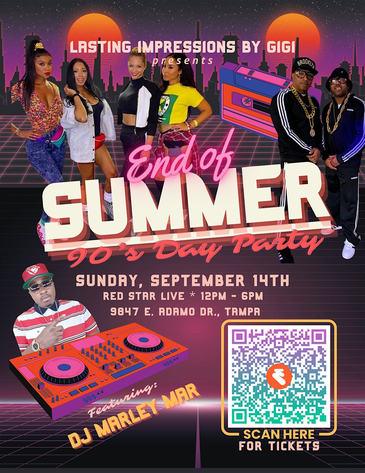 SUNDAY FUNDAY -  End of Summer 90\u2019s Day Party!