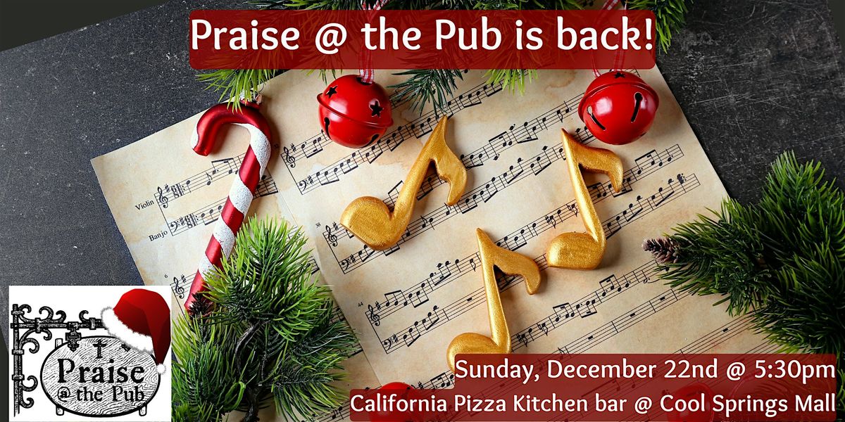 Praise at the Pub, Christmas Edition