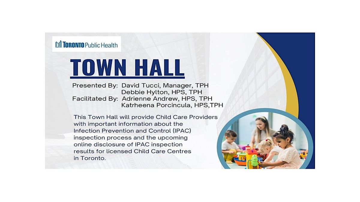 Toronto Public Health - Town Hall